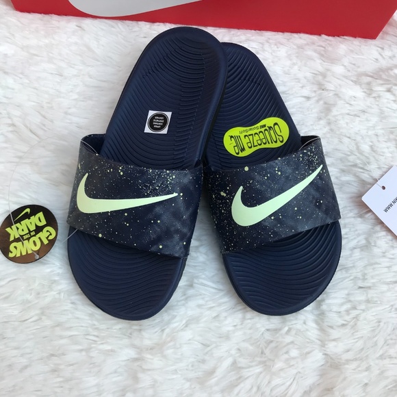 nike kawa glow slides